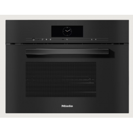 MIELE DGM 7840 Εντοιχιζόμενος Φούρνος ατμού με μικροκύματα 40lt 59.5cm Obsidian Black